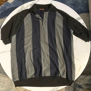 Prada designer vintage collared T-shirt